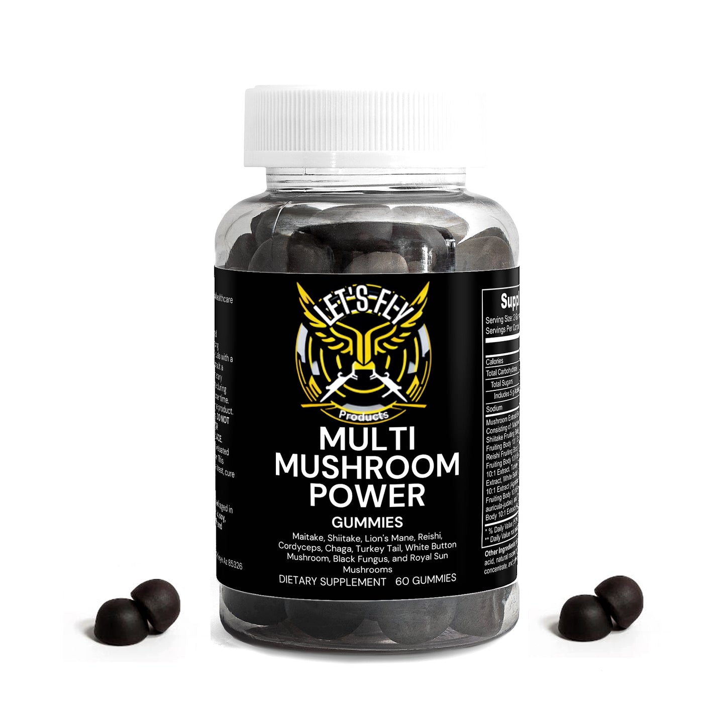 Multi Mushroom Power - Let's Fly Products